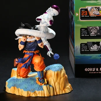 Dragon Ball Z Battle Goku & Frieza 25 см, фигурка, коллекция игрушек для украшения дома