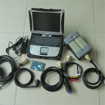 MB Star C3 с Программным обеспечением HDD Toughbook CF19 90% Новый Ноутбук С Полным набором Диагностических инструментов, Готовый к использованию Мультиплексор Профессиональный