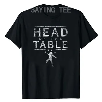Глава стола, любительница борьбы, бокса, Винтажная мужская футболка с коротким рукавом, хлопковая футболка с графическим рисунком, Модная одежда, Подарки