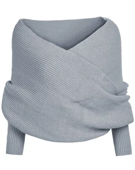 Шаль - шарф, осенне-зимние свитера, джемперы, кардиган WMY607128
